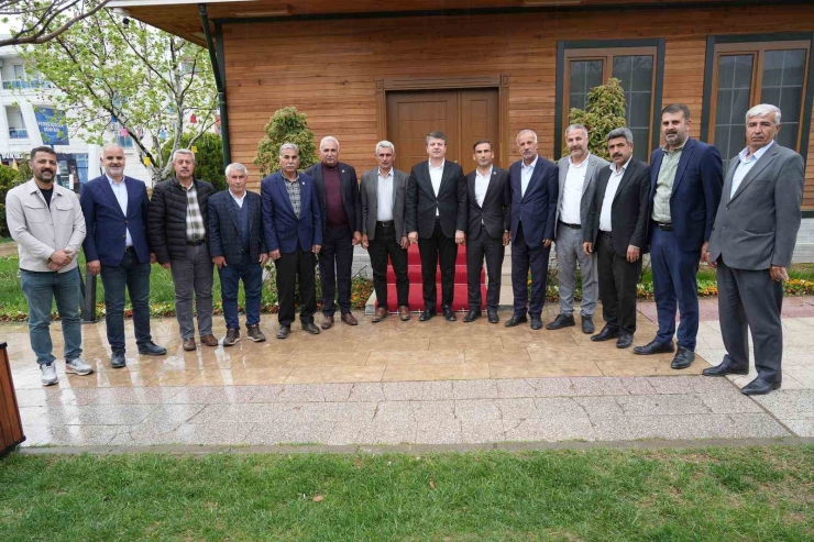 Başkan Tutdere’ye Yoğun Ziyaret Trafiği