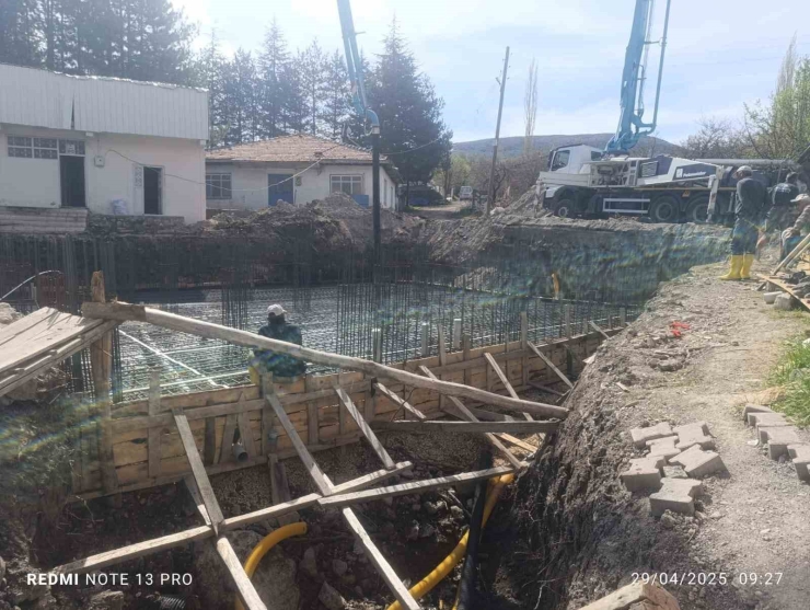Kozluca Camii’nin Temeli Düzenlenen Törenle Atıldı