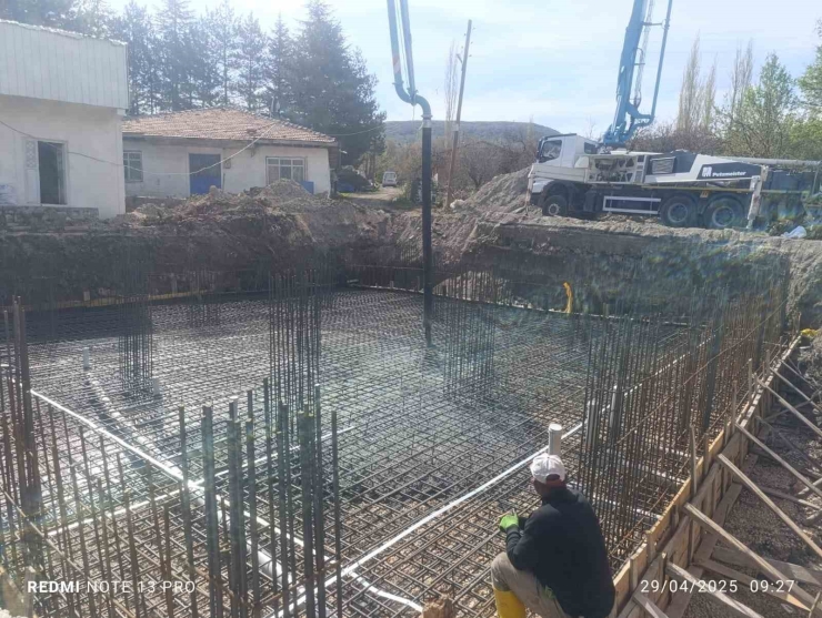 Kozluca Camii’nin Temeli Düzenlenen Törenle Atıldı