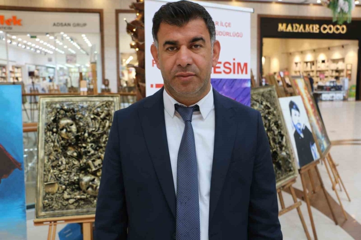 Diyarbakır’da ‘öğretmen Renkleri’ Resim Sergisi Açıldı