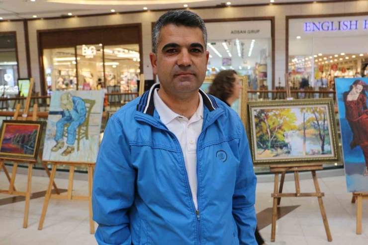 Diyarbakır’da ‘öğretmen Renkleri’ Resim Sergisi Açıldı