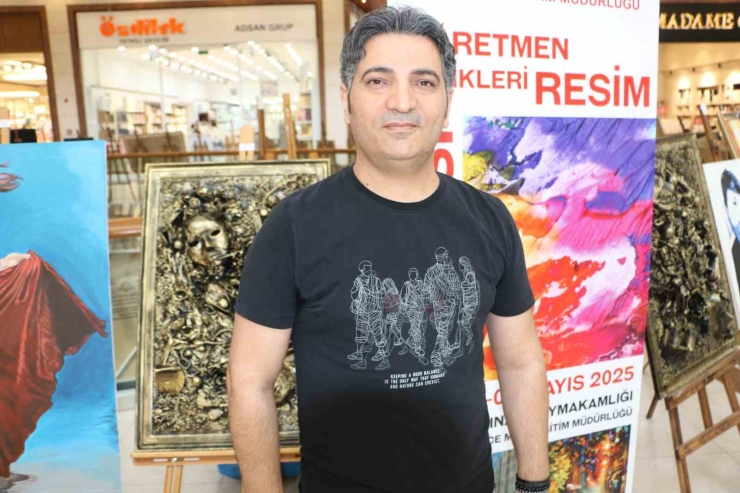 Diyarbakır’da ‘öğretmen Renkleri’ Resim Sergisi Açıldı