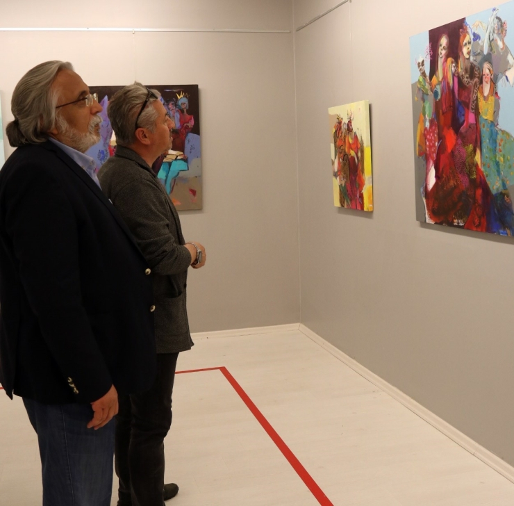 Ferahoğlu, Sanko Sanat Galerisi’nde Resim Sergisi Açtı