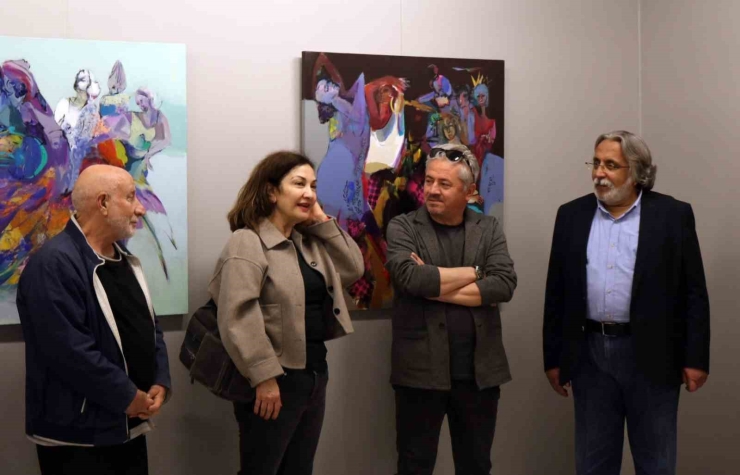 Ferahoğlu, Sanko Sanat Galerisi’nde Resim Sergisi Açtı