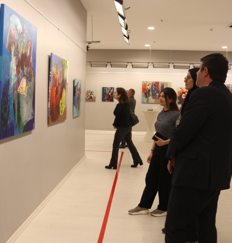 Ferahoğlu, Sanko Sanat Galerisi’nde Resim Sergisi Açtı