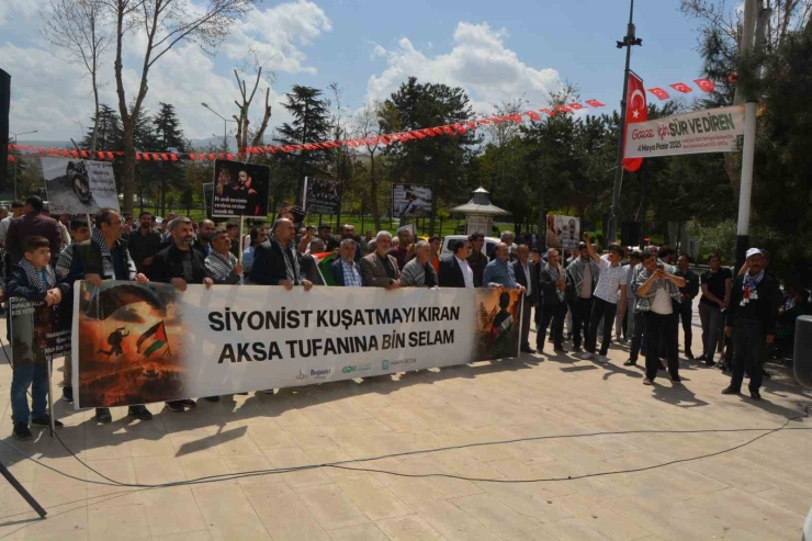Malatya’da "gazze İçin Sür Ve Diren" Etkinliği Düzenlendi