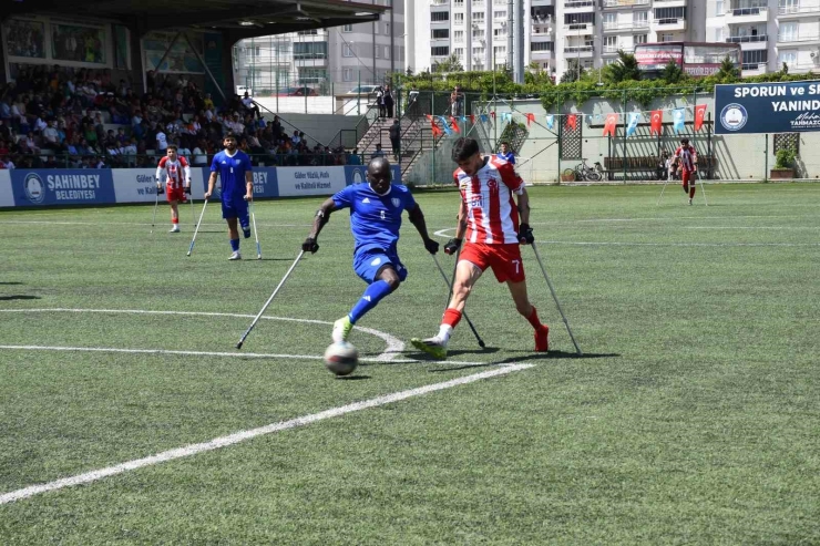 Şahinbey Ampute Adım Adım Şampiyonluğa Koşuyor: 2-1