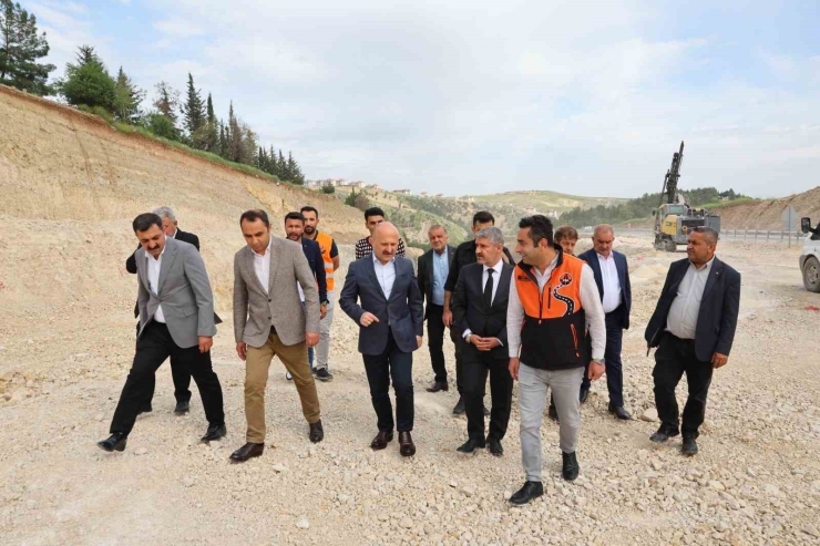 Vali Varol, Besni Çevre Yolunda İncelemelerde Bulundu