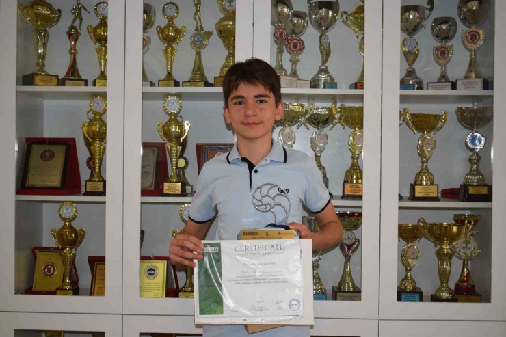 Gkv’li Faruk Çalışkan, Fibonacci Matematik Olimpiyatları Şampiyonu