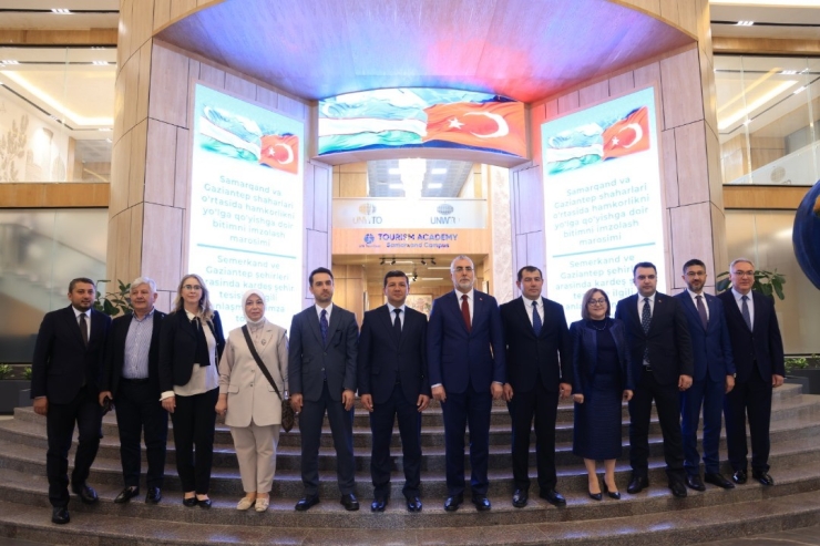 Gaziantep Ve Semerkant Kardeş Şehir Oldu