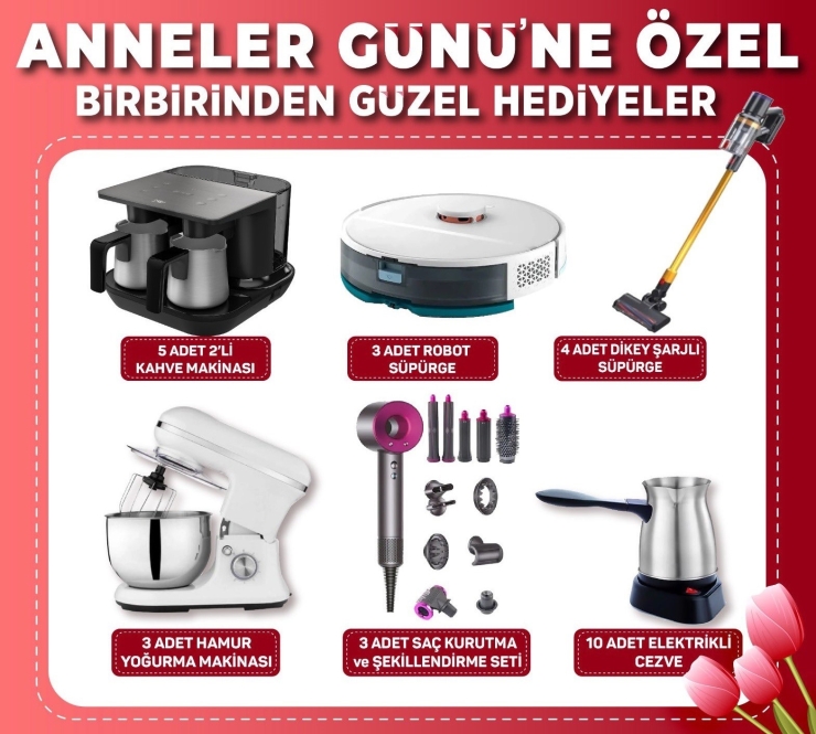 Başkan Tahmazoğlu’dan Annelere Özel Hediye