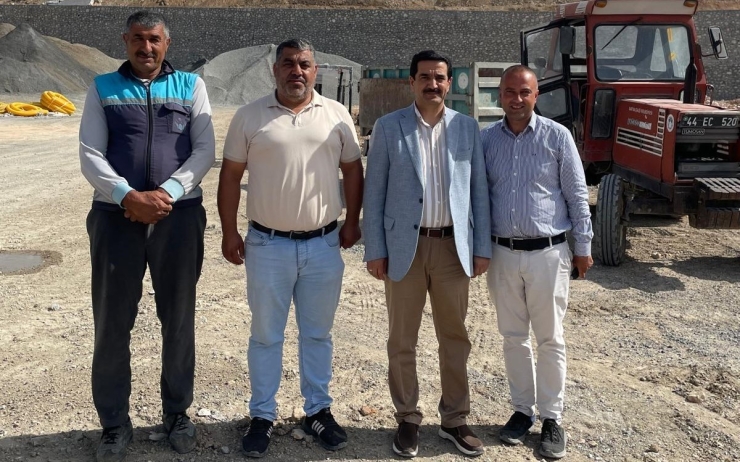 Başkan Taşkın, Çınarpark Alanında İncelemelerde Bulundu