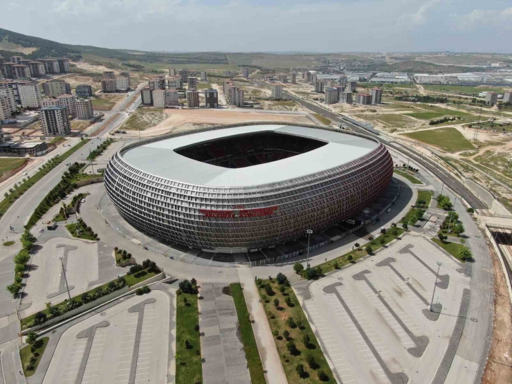 Gaziantep Stadyumu Dev Finale Hazırlanıyor