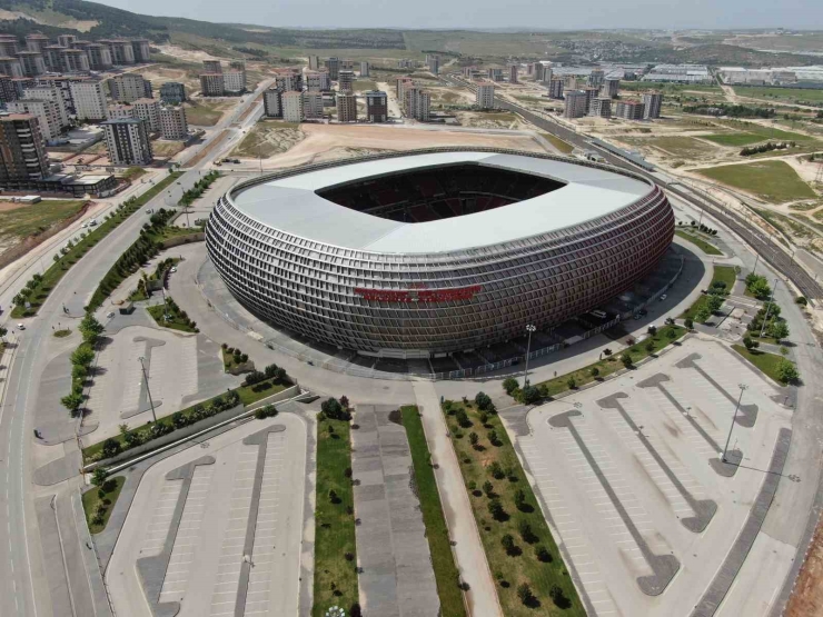 Gaziantep Stadyumu Dev Finale Hazırlanıyor