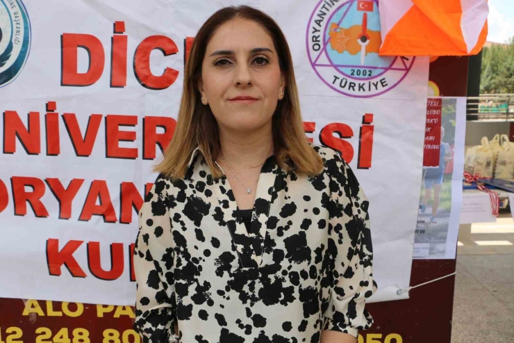 Oryantiring Yarışmasına Katılanlara Tatlı İkram Edildi