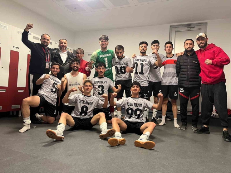 Battalgazi Belediyespor Futsal Takımı Avrupa Yolunda