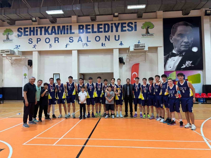 Gkv Liseleri Basketbolda Gaziantep Şampiyonu