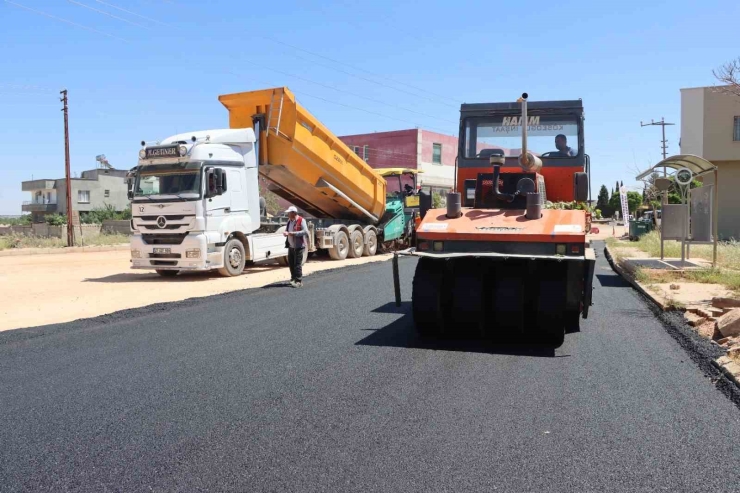 Halfeti’de Ulaşımı Rahatlatacak Asfalt Hamlesi