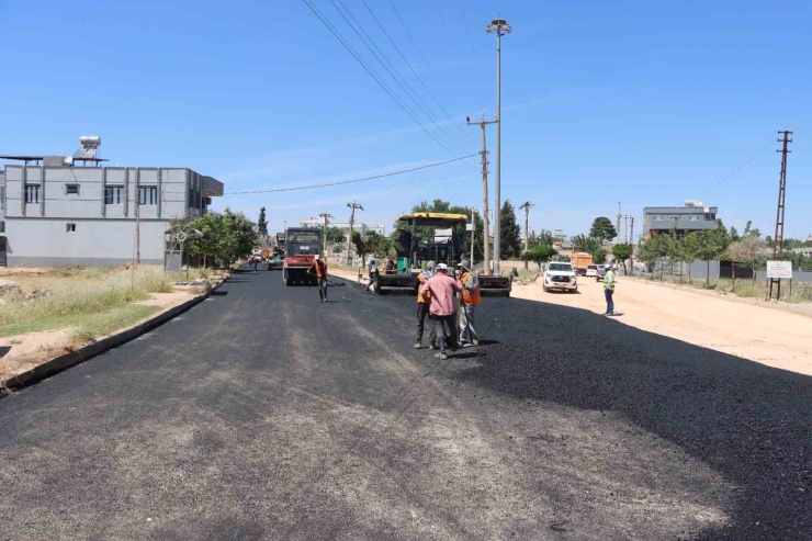 Halfeti’de Ulaşımı Rahatlatacak Asfalt Hamlesi