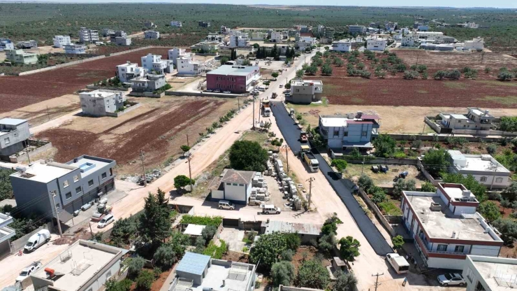 Halfeti’de Ulaşımı Rahatlatacak Asfalt Hamlesi