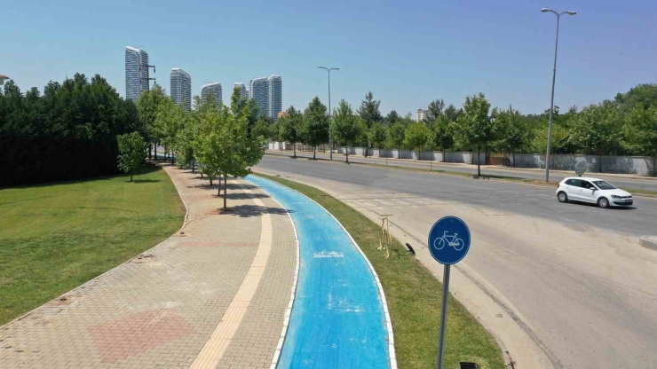 Büyükşehir Yeşil Ulaşım Bisiklet Yolunu 100 Kilometreye Çıkardı