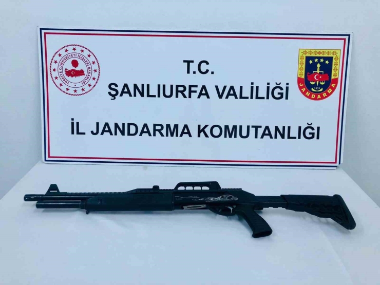 Şanlıurfa’da Ruhsatsız Silah Operasyonu