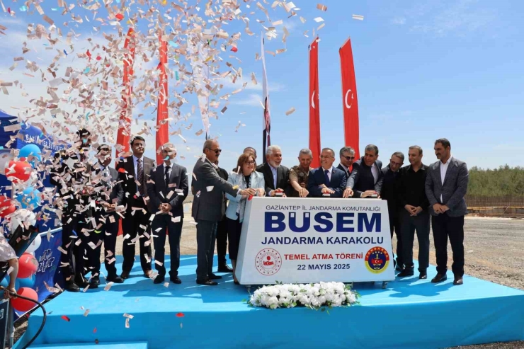 Büsem Jandarma Karakol Binasının Temeli Atıldı