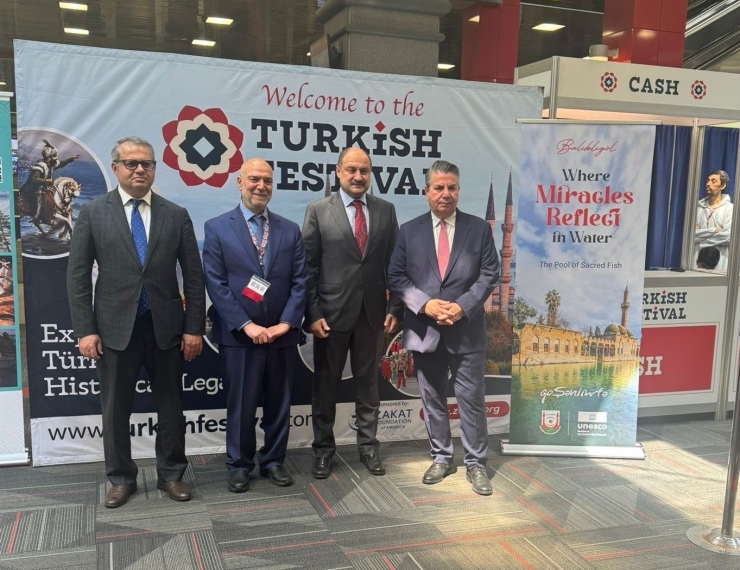 Gülpınar Türk Festivali’nde Şanlıurfa’yı Anlattı