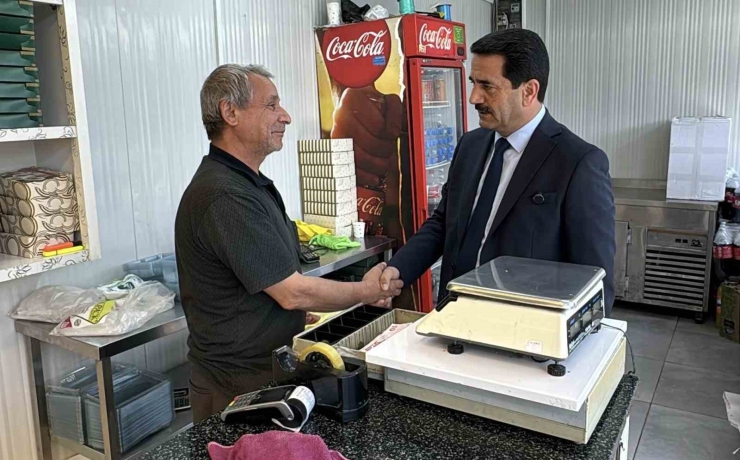 Başkan Taşkın, Akpınar Esnafları İle Buluştu
