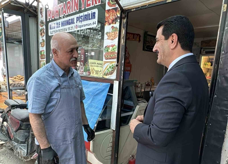 Başkan Taşkın, Akpınar Esnafları İle Buluştu