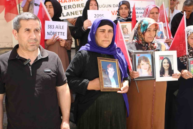 Diyarbakır’da 383’üncü Aile Evlat Nöbetine Katıldı