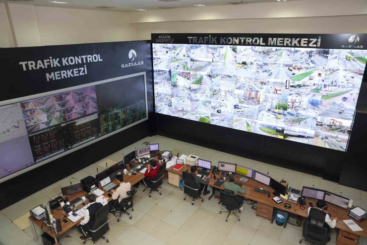 Gaziantep Büyükşehir’den Trafik İçin Yenilikçi Uygulama