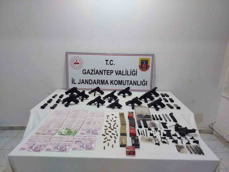 Gaziantep’te Silah Kaçakçılığı Operasyonu: 2 Tutuklama