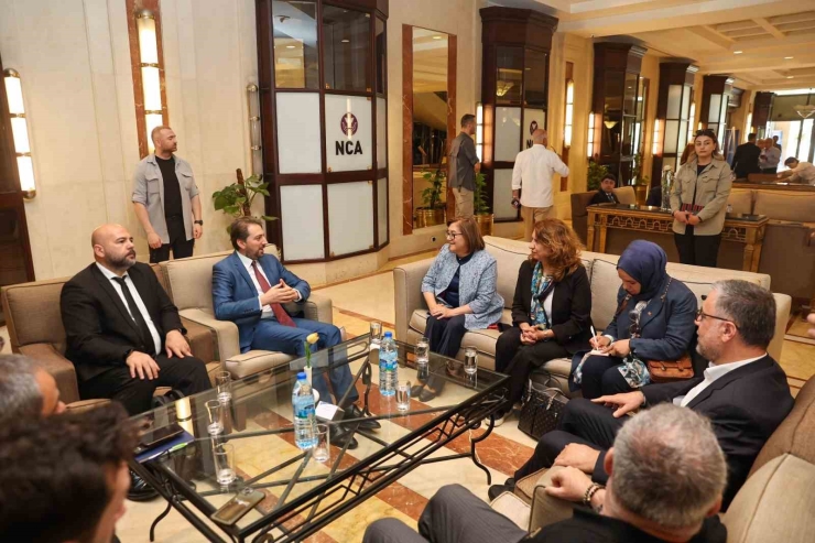 Başkan Şahin, Halep’te