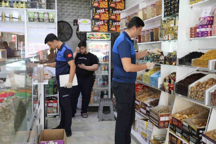 Haliliye Belediyesi’nden Tatlı Ve Şekerleme Satış Noktalarına Sıkı Denetim