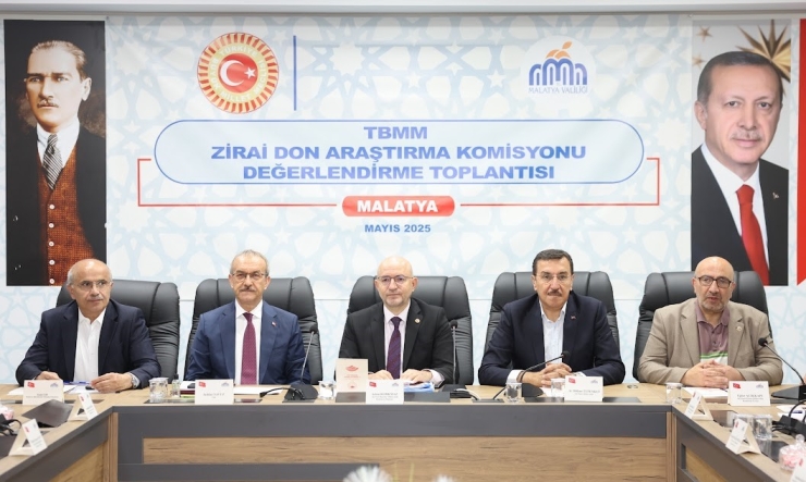 Tbmm Zirai Don Araştırma Komisyonu İlk Ziyaretini Malatya’ya Gerçekleştirdi