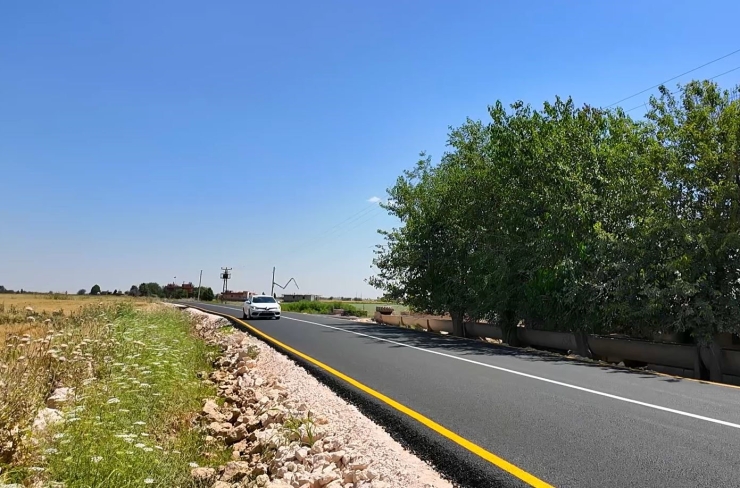 Tarihi İlçedeki Yol İlk Defa Sıcak Asfaltla Buluştu
