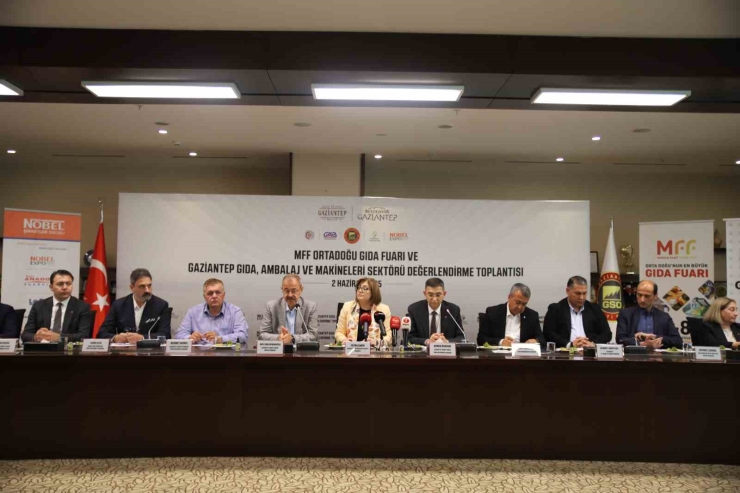 Gso’da Gıda Fuarı Ve Sektör Değerlendirme Toplantısı Gerçekleştirildi
