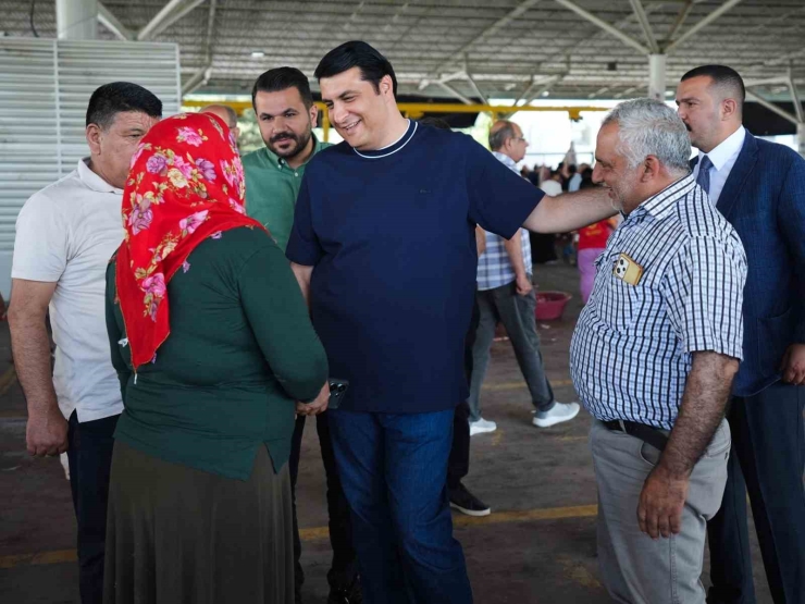 Yılmaz Ve Şahin Vatandaşlarla Bayramlaştı