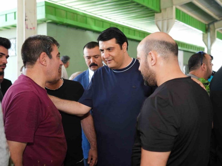 Yılmaz Ve Şahin Vatandaşlarla Bayramlaştı