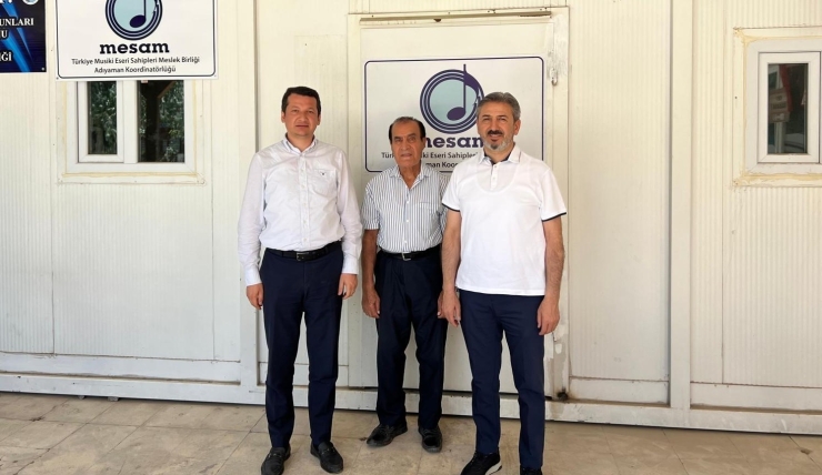 Bakan Yardımcısı Ahmet Aydın’dan Mesam’a Ziyaret