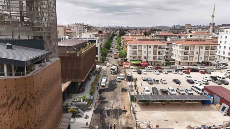 Mücahitler Mahallesi’nde Bozuk Yollar Yenilendi