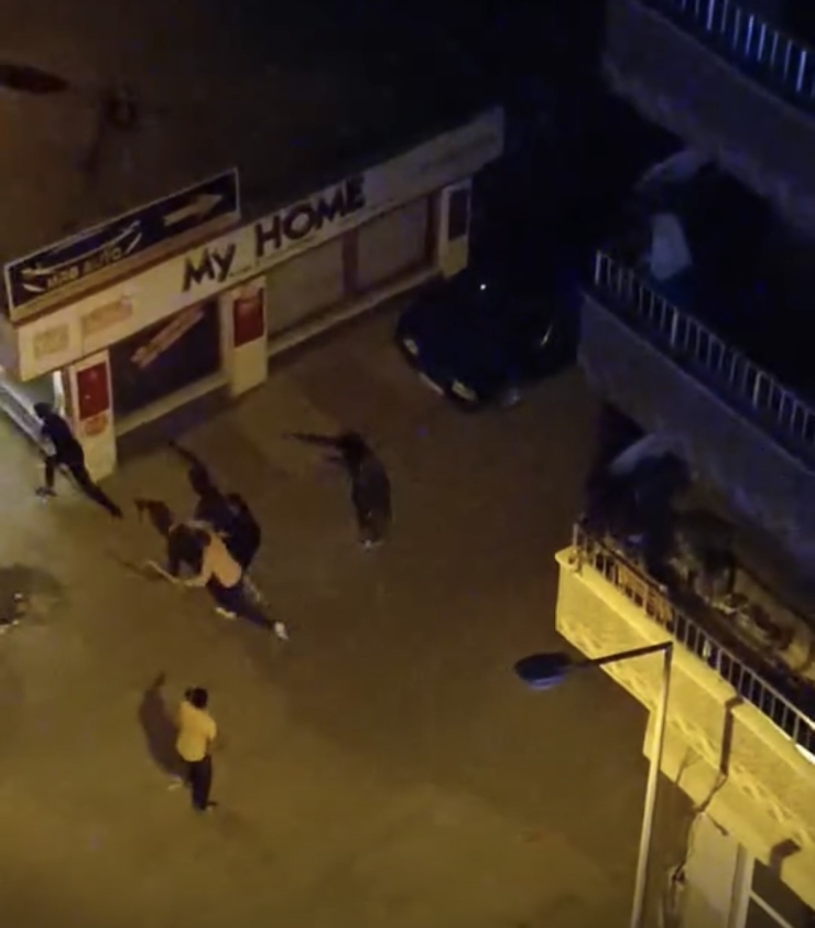 Adıyaman’da Taşlı Sopalı Kavga Kamerada: 10 Yaralı