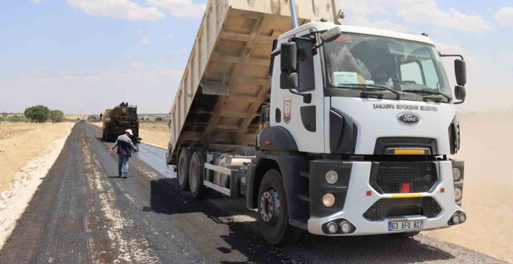 Hilvan Kırsalında Karayolları Standartlarında Yol