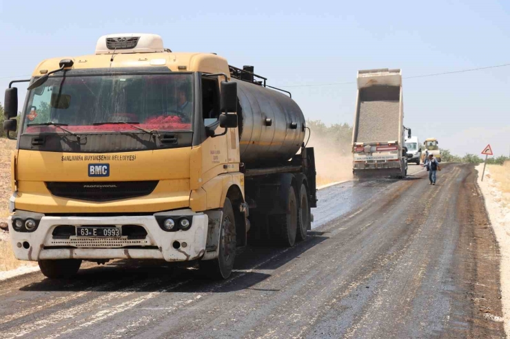Hilvan Kırsalında Karayolları Standartlarında Yol