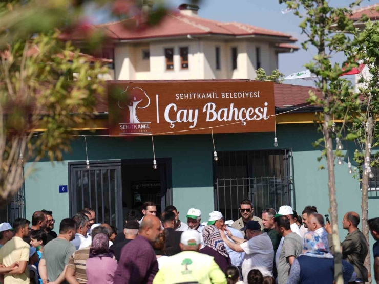 Yılmaz, Kuzeyşehir Çay Bahçesi’ni Hizmete Açtı