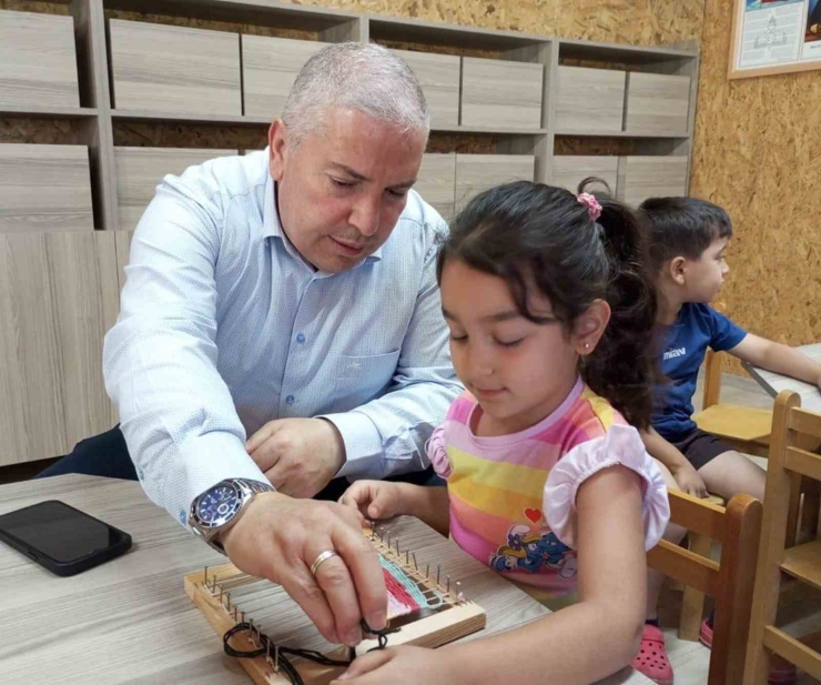 Araban Anaokulunda Tasarım Beceri Atölyesi Açıldı