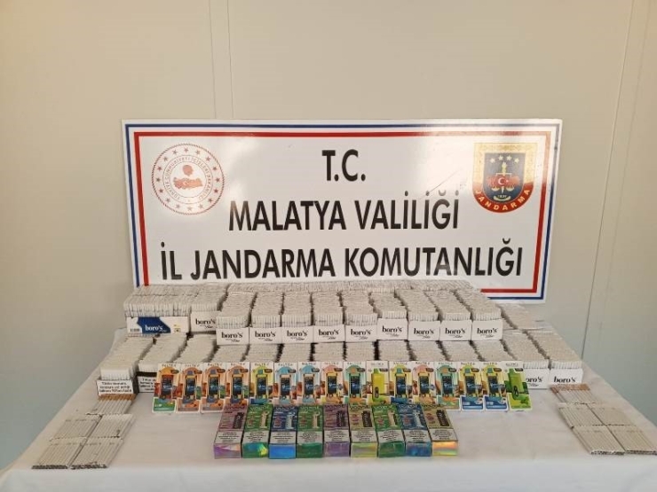 Malatya’da Jandarmadan Uyuşturucu Ve Kaçakçılık Operasyonu