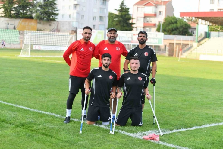 Şahinbey Ampute’de Milli Gurur