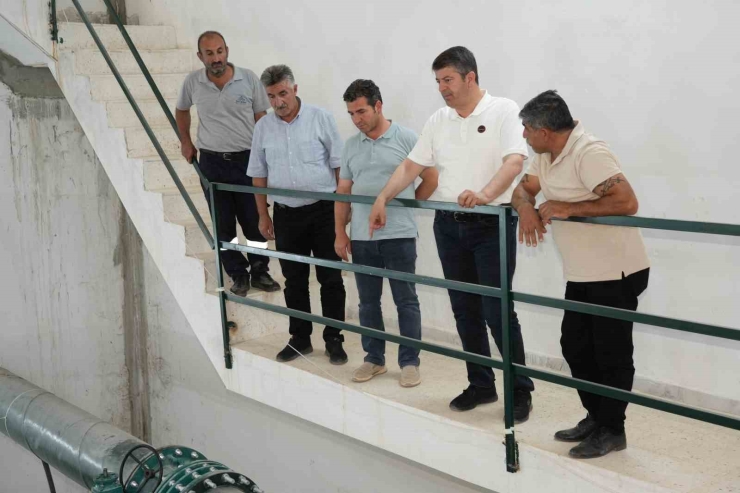 Başkan Tutdere Örenli Toki’deki Su Sorununu Yerinde İnceledi